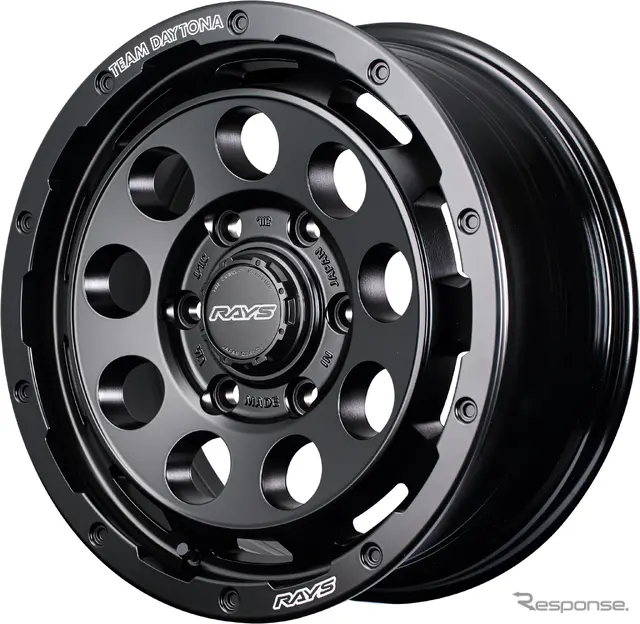 RAYS チームデイトナ D9 セミグロスブラック