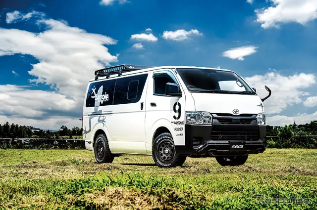 RAYS チームデイトナ M9+ SPEC-M × トヨタ ハイエース