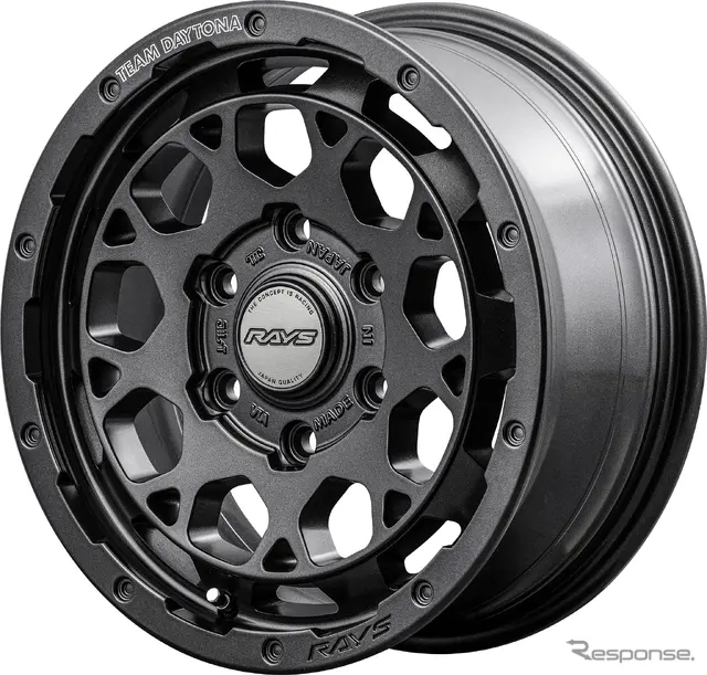 RAYS チームデイトナ M9+ SPEC-M セミグロススーパーダークガンメタ