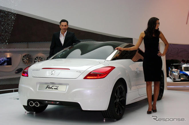 【フランクフルトモーターショー09】プジョー RCZ のダブルバブル