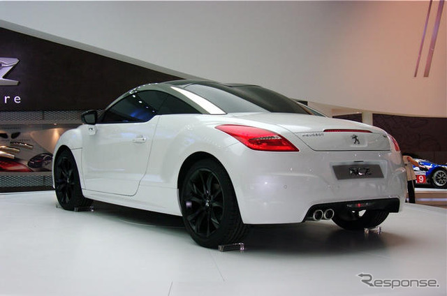 【フランクフルトモーターショー09】プジョー RCZ のダブルバブル