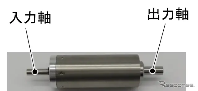 触覚伝達装置向け減速機となるバイラテラルギア