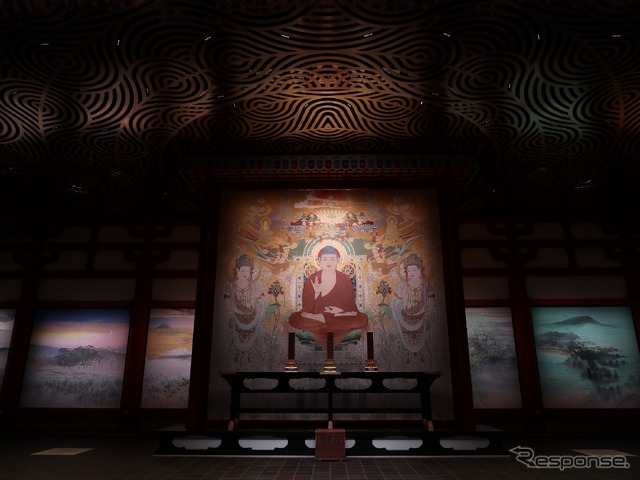 薬師寺　食堂の壁画