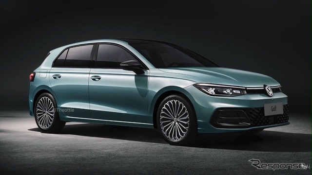 VW ゴルフ Mk. 9 予想CG