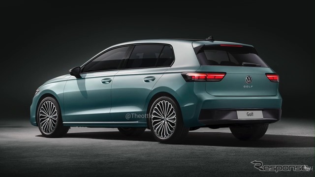 VW ゴルフ Mk. 9 予想CG