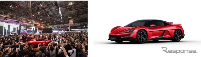 BYDヤンワンU9のダンスパフォーマンス（ジャパンモビリティショー2025）