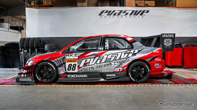 2006年式三菱『ランサーエボリューション』のカスタマイズモデル、「エボ9 RS」