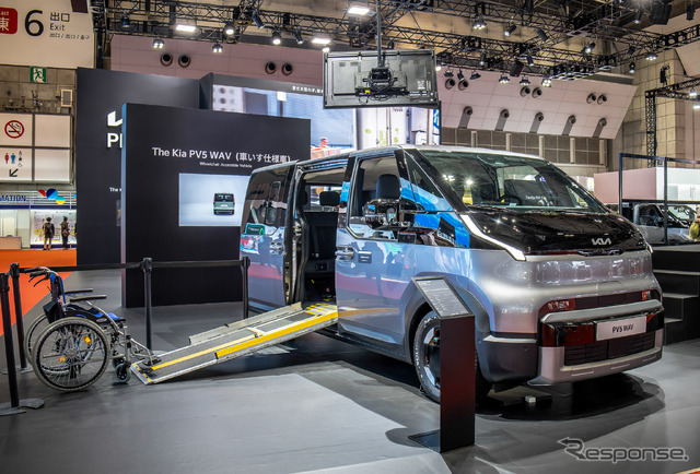 キア PV5カーゴの車いす仕様（ジャパンモビリティショー2025）