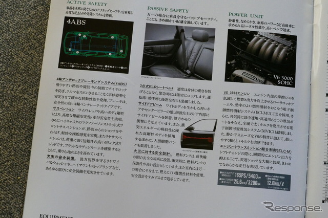 三菱 ディアマンテ・ワゴン（初代）当時のカタログ