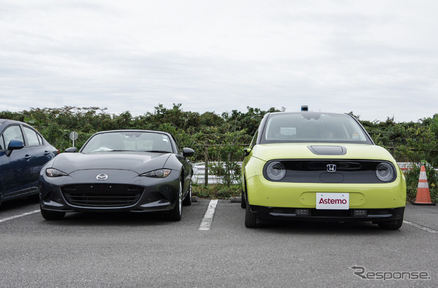 アステモの自操支援技術MDS（マニュアルドラビングサポート）で完璧な駐車ができた