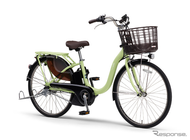 ヤマハ PAS With（マットフレッシュグリーン）