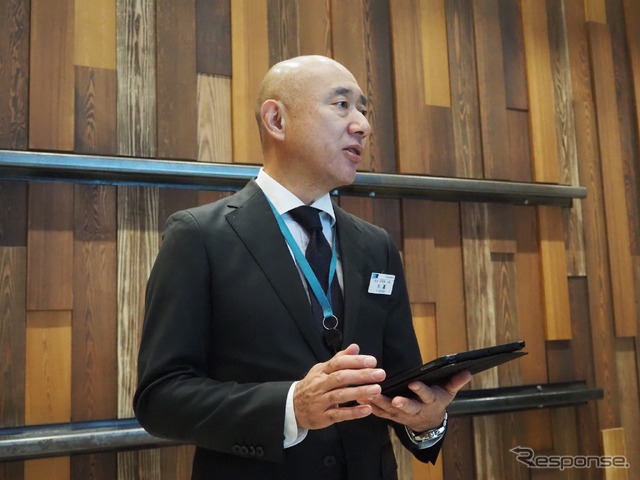 防災担当の鉄道本部安全・技術部木暮敏昭次長