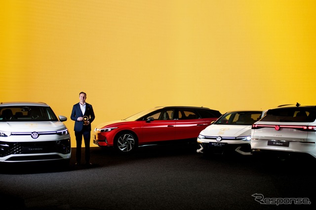 VWが独「ゴールデンステアリングホイール」で4部門制覇