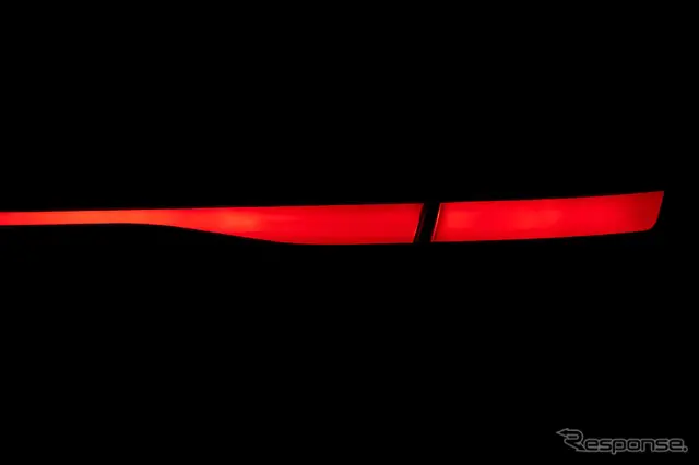 通常の均一面発光リアランプ