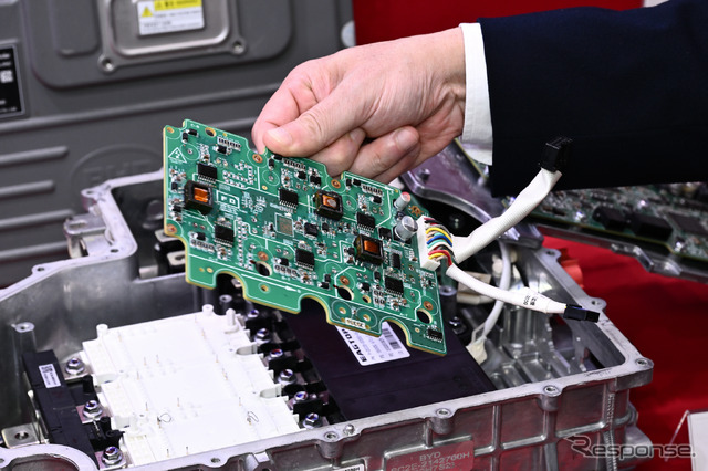 BYDのEV「ATTO3」に搭載されているインバーター