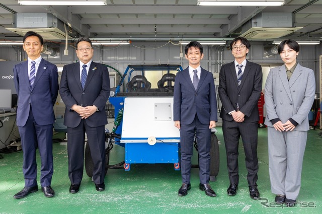 小野測器と東京大学大学院の共同研究チーム