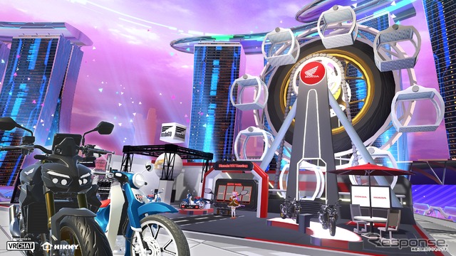 『バーチャルマーケット2025 Winter』に、ホンダモーターサイクルジャパンが初出展