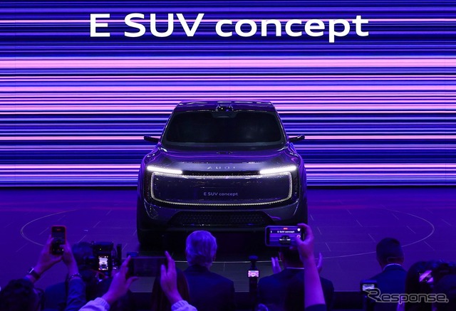 AUDI E SUV コンセプト（広州モーターショー2025）