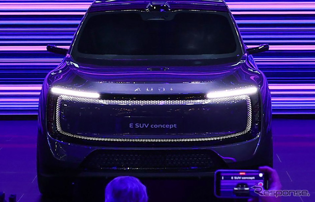 AUDI E SUV コンセプト（広州モーターショー2025）