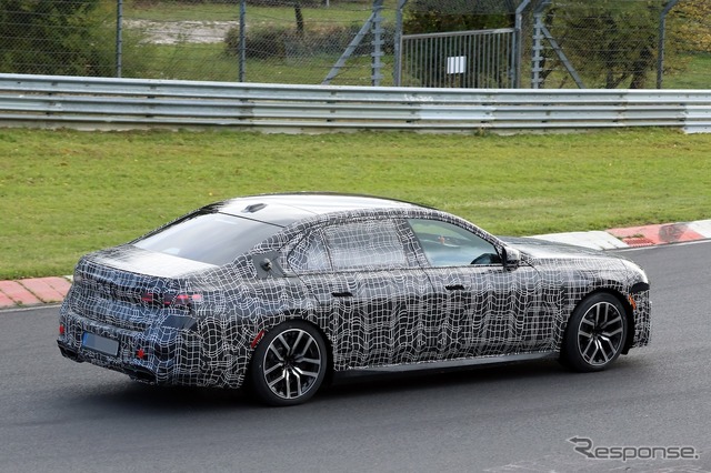 BMW 7シリーズ 改良新型のプロトタイプ