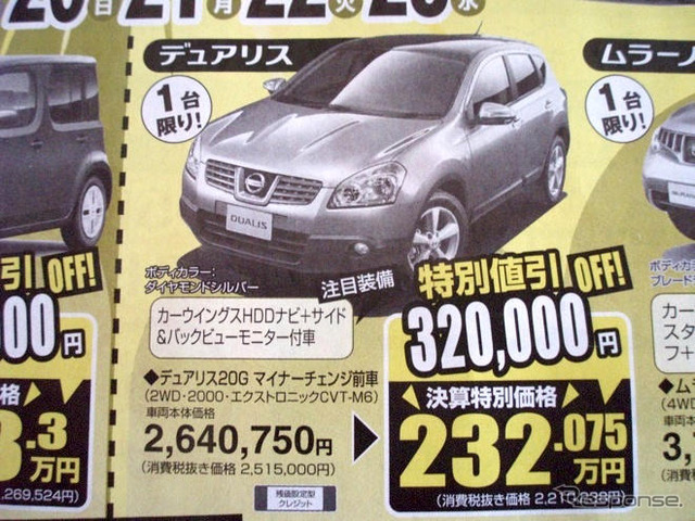 【シルバー 値引き情報】このプライスでSUV&RV!! キックスからムラーノまで