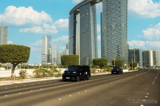 WeRideが完全無人ロボタクシーの商用運行許可をUAEで取得