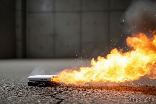 リチウムイオン電池を内蔵した「モバイルバッテリ」の発火