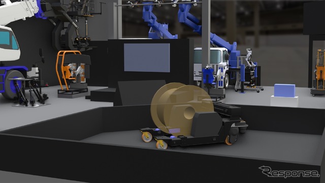 人機カート ver.3.0 iREX2025 での展示イメージ