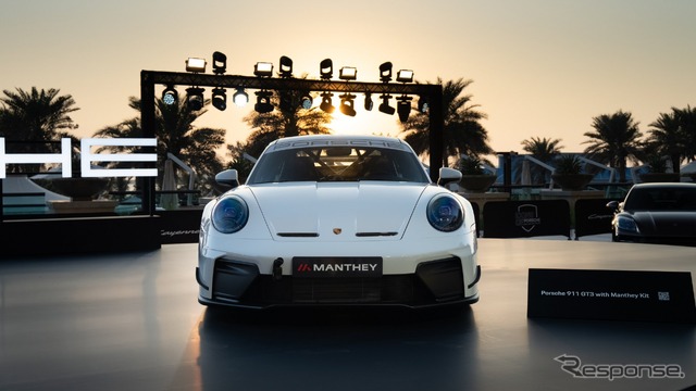 ポルシェ『911 GT3』現行型（992.2）向けのマンタイキット装着車
