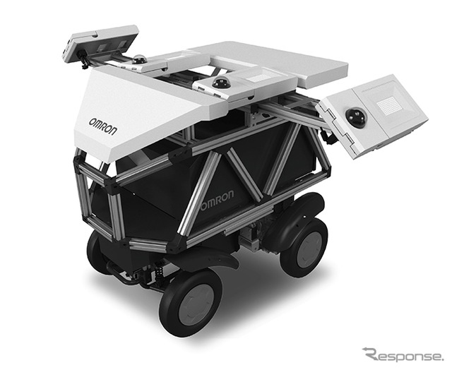 【作物生育モニタリング】オムロン株式会社果樹園での作物センシングロボット