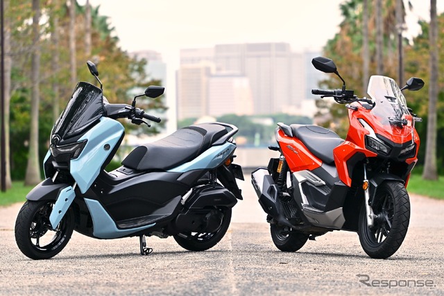 ヤマハ NMAX155 & ホンダADV160