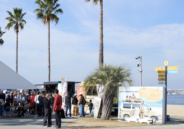 11月24日に開催されたPAPAMAMA CAR'S meets the colors Day