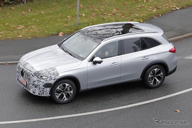 メルセデスベンツ GLC 改良新型のプロトタイプ