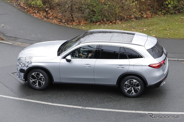 メルセデスベンツ GLC 改良新型のプロトタイプ