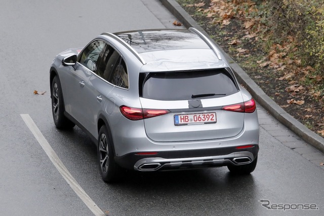 メルセデスベンツ GLC 改良新型のプロトタイプ