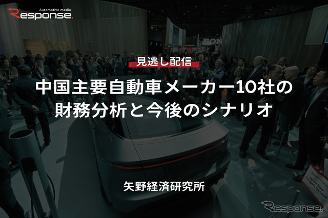 【セミナー見逃し配信】※プレミアム・法人会員限定「中国主要自動車メーカー10社の財務分析と今後のシナリオ」