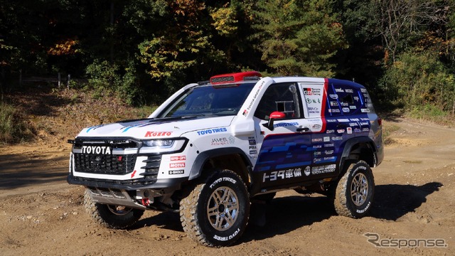 トヨタ・ランドクルーザー300　GR SPORTをベースとしたラリー車