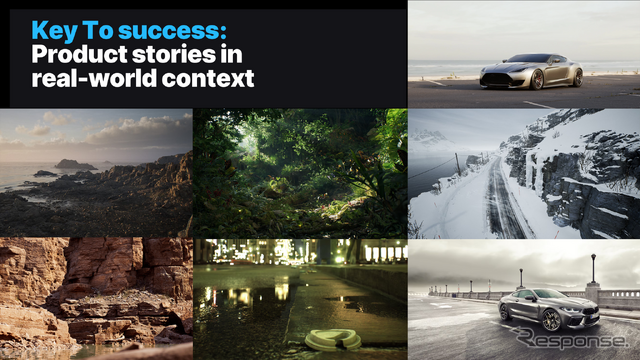 リアルワールドの風景を再現