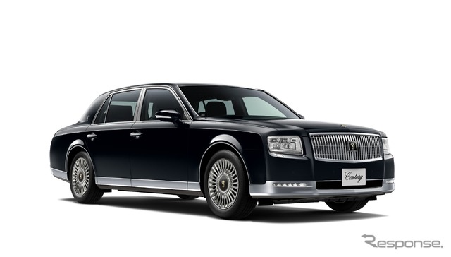 トヨタ・センチュリー（セダン）の一部改良モデル