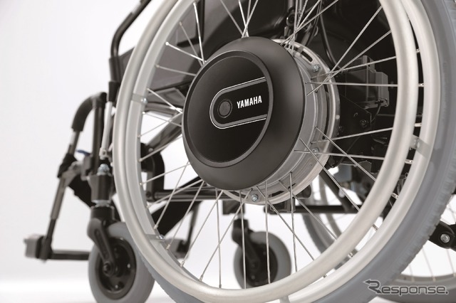ヤマハの車いす電動化ユニット「JWG-1」