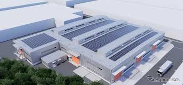 中央発條藤岡工場の新工場（第12工場）完成イメージ