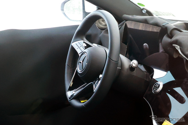 メルセデスベンツ Sクラス 改良新型のプロトタイプ