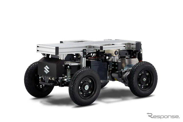 スズキが開発を進める多目的電動台車「MITRA」