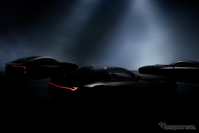 トヨタの新型スポーツカーのティザー