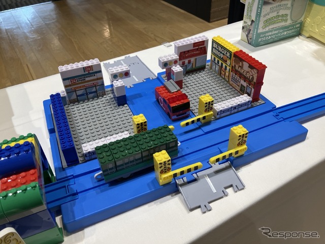 トミカ・ブラレールブロック のりものブロックタウンボックス