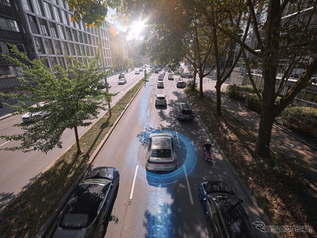 ボッシュの次世代自動運転技術のイメージ