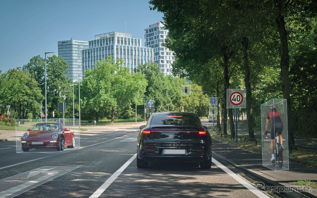 ボッシュの次世代自動運転技術のイメージ