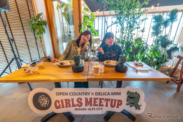 #デリカミニ女子×#オプカン女子 コラボ女子会が開催