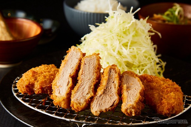 兵庫県八鹿豚ヒレかつ定食