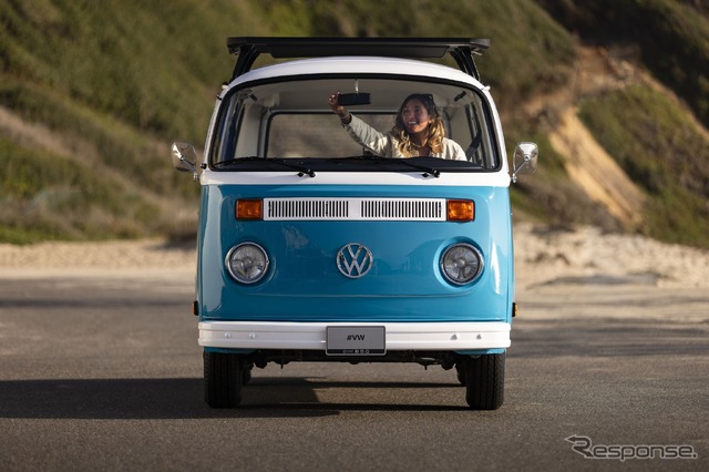 米カリフォルニア州で発生した大規模山火事を生き延びた1977年式VW「T2」のレストア車両